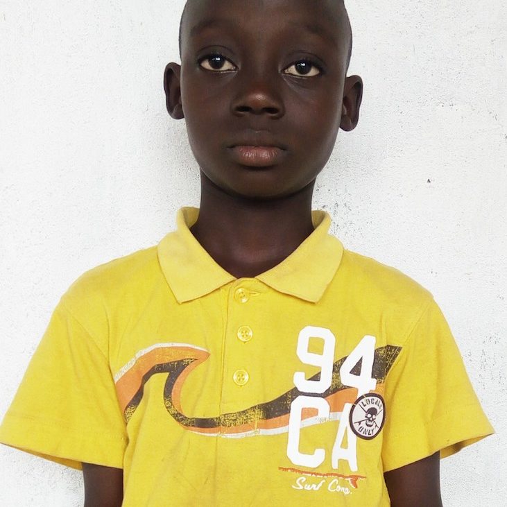 John Thomas 1st Grade, 8 Years old, Male, Liberia